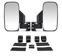 Espejos Laterales UTV Ajustables para Polaris para ranger 570, Retrovisores Traseros de Plástico, Instalación Rápida, Color Negro