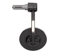 Espejo final del manillar HIGHSIDER CONERO EVO BLACK EDITION con intermitentes LED, negro