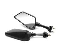 Espejos Manillar Moto Para Kawasaki Para Ninja 250 Para 250R 2008-2012 1 Par Espejos Retrovisores Laterales Aluminio Negro Para Motocicleta Espejo Moto