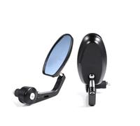 Espejos Moto 1 Par De Espejos Retrovisores Para Manillar De Motocicleta De 7/8 "y 22mm Espejos Laterales Accesorios De Actualización Para Espejo Retrovisor De Motocicleta