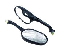 Espejos Moto Espejo Retrovisor Motocicleta Espejos Laterales Traseros 8mm Piezas Repuesto Para Scooter Accesorio Actualización Espejo Retrovisor Motocicleta Universal 2 Uds