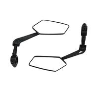 Espejos Moto Espejo Retrovisor Para Bicicleta Espejos Retrovisores Convexo Gran Angular Ajustable Para Motocicleta Eléctrica Manillar De Seguridad Lateral Flexible(One set)