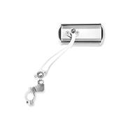 Espejos Moto Espejo retrovisor para motocicleta y bicicleta, ajustable, giratorio 360°, gran angular, para manillar de bicicleta(B)