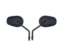 Espejos Moto Espejos Retrovisores Laterales Para VTX 1300 CRS Para RETRO Para Shadow Para Aero VT750 Para VT1100 10 Mm Motocicleta Cromado/negro(Black)