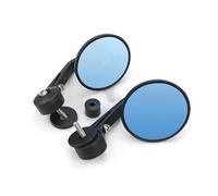 Espejos Moto Espejos Retrovisores Redondos Para Manillar Motocicleta, Cristal Azul, Para Vespa, GTS, Sprint, Primavera 150, 300, 125, 250, LX, GTV Y LXV Retrovisores Moto Espejos