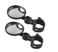 Espejos Moto Lateral Para Mini Espejo Universal Para Bicicleta Manillar Retrovisor Lateral Motocicleta Ajustable Para Montar En Mirr W7Z9 Espejo retrovisor motocicleta(2pcs round S)