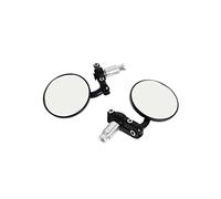 Espejos Moto Laterales Para 1 Juego Espejo Retrovisor Para Manillar Bicicleta Motocicleta Espejo Elíptico Redondo Ajustable Para Montar En Bicicleta Retrovisores Laterales