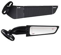 Espejos Motocicletas para Ho&nd&a CBR250R CBR300R CBR500R CBR600RR CBR650R CBR1000RR Espejo De Motocicleta Espejo Retrovisor Giratorio De ala De Viento Modificado