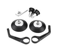 Espejos para Manillar De Motocicleta, Mango Redondo 7/8 Pulgadas para Sportster 883 Street Bike Espejo Retrovisor Vidrio Antirreflejo Azul Espejos Laterales