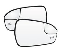 Espejos para retrovisor Compatible Con Ford Para Fusion 2013-2020 Izquierda Derecha Para Espejo Retrovisor De Cristal Calefactado Retrovisor Puerta Espejo Lateral Para Gran Angular(Left and Right)