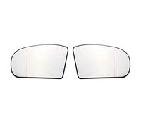 Espejos para Retrovisor Para Benz W203 W21 1 Par De Reemplazo De Lente De Espejo Retrovisor Derecho E Izquierdo 2038100121 20381010211 (Tamaño : 1 Pair White)