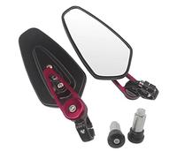 Espejos Para Suzuki GSR 750 GSR600 GSR400 GSR750 Espejos Retrovisores De Extremo De Manillar Para Motocicletas Retrovisores de Manillar(rojo)