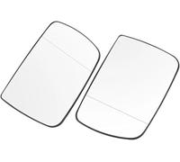 Espejos punto ciego Para BMW X5 E53 1999-2006 Espejo retrovisor lateral Cristal calefactable antivaho(Azul,Left Right)