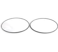 Espejos punto ciego Para Mini para Cooper R50 R53 R52 2001-2006 2X Espejo retrovisor lateral de puerta ala vidrio Lente espejo