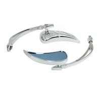 Espejos Retrovisores Azules para Aprilia Tuono Mana Dorsoduro Shiver Pegaso SXV Scarabeo Sportcity SR50R