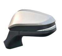 Espejos retrovisores completos Accesorios Espejo Retrovisor Coche Para Toyota Para Harrier 2020-2022 Con Memoria Cámara Plegable Espejo Retrovisor Exterior(Plata,17 pin L)