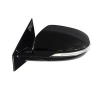 Espejos Retrovisores Completos Conjunto De Espejo Retrovisor De Coche Para Kia Para Sorento 2015-2019 Con Luz De Señal De Giro, Plegable, Eléctrico Y Calefactado Montaje Espejo Retrovisor Coche(Negro,