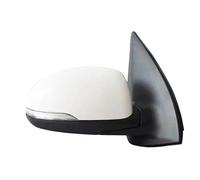 Espejos Retrovisores Completos Conjunto De Espejo Retrovisor De Puerta De Automóvil Para Hyundai I10 2010 2011 Ajuste Electrónico Automático Con Indicador Montaje Espejo Retrovisor Coche(BLANCO,Only R