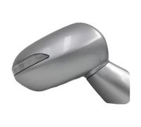 Espejos Retrovisores Completos Conjunto De Espejo Retrovisor Para Coche Compatible Con Para JAZZ Para CITY 2003-2008 5 Cables Intermitente Sin Plegado Automático Espejo Lateral(Silver-Right Side)