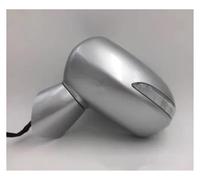 Espejos Retrovisores Completos Conjunto De Espejo Retrovisor Para Coche Compatible Con Para JAZZ Para CITY 2003-2008 5 Cables Intermitente Sin Plegado Automático Espejo Lateral(Silver-Left Side)