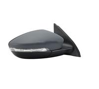 Espejos Retrovisores Completos Conjunto Espejo Retrovisor 6 Pines Para VW Para Magten Para Passat B7 2012, 2013, 2014, 2015, Con Tira Luz, Imprimación Color Calentada(Derecha)