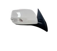 Espejos retrovisores completos Conjunto Espejo Retrovisor Automático Para Toyota Para Land Para Cruiser Para Prado 2010 2011 2012 2013 2014-2019(A White 7 Wire RH)