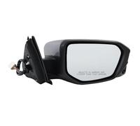 Espejos Retrovisores Completos Espejo Retrovisor Derecho De 11 Pines Para Civic Sedán (2016-2021) Color Plata Lunar Metalizado Espejos Exteriores Automóviles