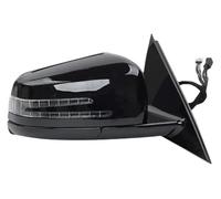 espejos retrovisores completos Espejo Retrovisor Eléctrico Izquierdo Derecho Puerta Lateral Exterior Completo Para Benz Para Clase C Para W204 Para C180 C280 C300 2006-2013(Black Only Right)