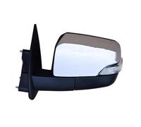 Espejos Retrovisores Completos Espejo Retrovisor Exterior Externo Para Coche Para Terralord Para ZX Con Señal De Giro Espejo(Plata,Izquierda)