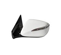 Espejos retrovisores completos Espejo Retrovisor Lateral Automático Con Luz Giro LED 8/10/14 Pines Para Hyundai Para Santa Fe IX45 Sport 2014-2016(1PC 14pin Left White O)