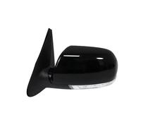 Espejos retrovisores completos Espejo Retrovisor Lateral Plegable Con Lámpara Para Hyundai Para Santa Fe 2.4L .7L 2007-2012 Accesorio 8 Pines Espejo Retrovisor Exterior(Negro,Izquierda)