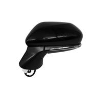 Espejos Retrovisores Completos Espejo Retrovisor Lateral Plegable Para Coche Accesorio Con Calefacción Para Toyota Para Camry 2018-2021 Espejos Exteriores Automóviles(Black,Izquierda)