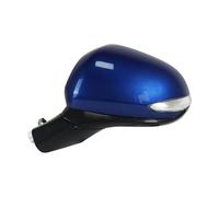 Espejos retrovisores completos Espejo Retrovisor Lateral Puerta Coche 6 Cables Y 8 Para Hyundai Para Santa Fe IX45 2019-2022 Espejo Retrovisor Exterior(8Wire Left,Azul)