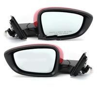 espejos retrovisores completos Para Accord CV1 2018-2022 Espejo Retrovisor Lateral De Repuesto 3 Cables Color Rojo Eléctrico Conjunto Completo(1Pair)