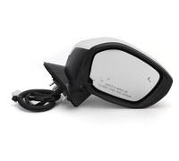 espejos retrovisores completos Para Civic 2022-2023 Tapa Lente Espejo Calefactable Punto Ciego 7 Pines Accesorios Vidrio Para Automóvil Laterales Completos Conjunto Lateral(White R)