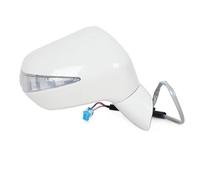 Espejos Retrovisores Completos Para CIVIC FA1 FD1 FD2 2006-2011 Conjunto de espejo retrovisor lateral coche LED 3 pines y 5 ajustable eléctricamente Side View Mirror(5pin Right White)