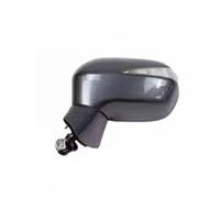 Espejos Retrovisores Completos Para CIVIC FA1 FD1 FD2 2006-2011 Conjunto de espejo retrovisor lateral coche LED 3 pines y 5 ajustable eléctricamente Side View Mirror(5pin Left Silver B)