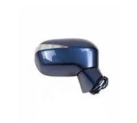 Espejos Retrovisores Completos Para CIVIC FA1 FD1 FD2 2006-2011 Conjunto de espejo retrovisor lateral coche LED 3 pines y 5 ajustable eléctricamente Side View Mirror(5pin Right Blue)