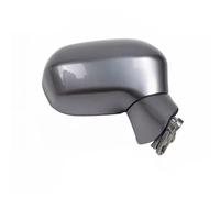Espejos Retrovisores Completos Para CIVIC FA1 FD1 FD2 2006-2011 Conjunto de espejo retrovisor lateral coche LED 3 pines y 5 ajustable eléctricamente Side View Mirror(3pin Right Silver B)