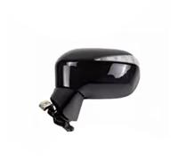 Espejos Retrovisores Completos Para CIVIC FA1 FD1 FD2 2006-2011 Conjunto de espejo retrovisor lateral coche LED 3 pines y 5 ajustable eléctricamente Side View Mirror(5pin Left Black)