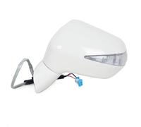 Espejos Retrovisores Completos Para CIVIC FA1 FD1 FD2 2006-2011 Conjunto de espejo retrovisor lateral coche LED 3 pines y 5 ajustable eléctricamente Side View Mirror(5pin Left White)