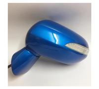 Espejos Retrovisores Completos Para FIT Para JAZZ 2005 06 07 2008 GD1 GD3 Para CITY 2007-2008 GD6 GD8 5 Pines Con Señal Giro Conjunto Espejo Retrovisor Puerta Exterior Coche(1PC 5pin Left BlueA)