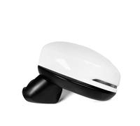 Espejos retrovisores completos Para Fit Para Jazz Para GK5 2015 2016 2017-2020 3 5 7 Pines Conjunto Espejo Retrovisor Lateral De Puerta Ala Coche Cubierta Plegable(White left 5pins)