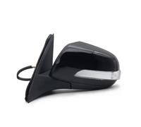 Espejos Retrovisores Completos Para Great Para Wall Para Hover H3 07-12/ H5 Para Haval 5 10-18 Espejo retrovisor plegable eléctrico automático Luz señal giro Side View Mirror(1PC 7pin Left Black K)