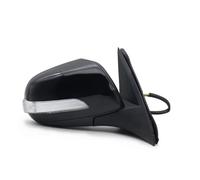Espejos Retrovisores Completos Para Great Para Wall Para Hover H3 07-12/ H5 Para Haval 5 10-18 Espejo retrovisor plegable eléctrico automático Luz señal giro Side View Mirror(1PC 5pin Right Black D)
