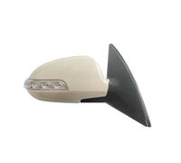 Espejos retrovisores completos Para Hyundai I30 2009-2012 Con Calefacción Y Plegado Automático Electrónico Lente Vidrio Señal Giro Conjunto Espejo Retrovisor Lateral Puerta Ala Derecho-ESPEJO COMPLETO