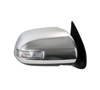 Espejos Retrovisores Completos Para Toyota Para Hilux 2012-2015 con luz LED, reflector de coche, conjunto espejo retrovisor, accesorios Side View Mirror(1PC 7pin Left)