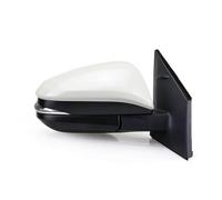 Espejos Retrovisores Completos Para Toyota Para RAV4 2013-2019, luz LED con calefacción, espejo retrovisor lateral plegable eléctrico, conjunto de 5/9 pines Side View Mirror(1PC 5pin Right White)