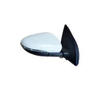 Espejos retrovisores completos Para VW Para Golf 6 2008-2013 Conjunto Espejo Retrovisor 6 Líneas: Ajuste Eléctrico Calefacción Lentes Plegado Manual(1PCS polar white R)
