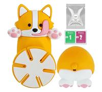 Espejos retrovisores con difusor de coche, con forma de perro, ambientador para el interior del coche, aromaterapia, delicado, interesante, perfume, decoración de coche para amigos y amantes